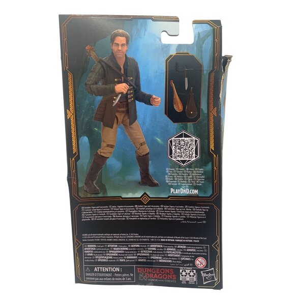 Dungeons & Dragons Golden Archive Edgin Action Figure 6" - Picture 2 of 2